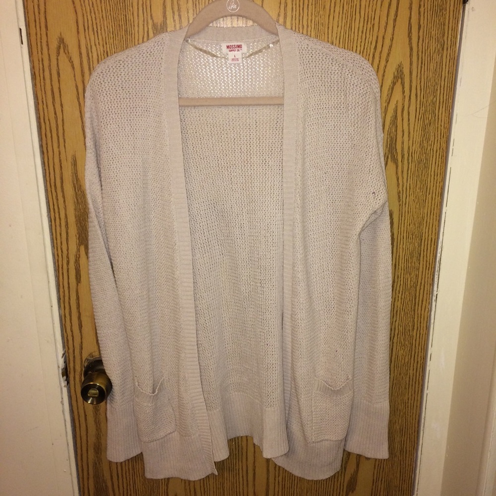 Cream cardigan